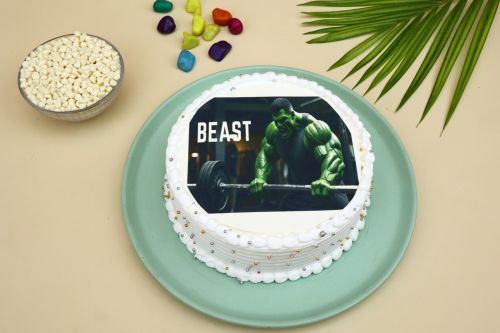 Gym Beast Cake