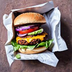 Crispy Paneer Burger