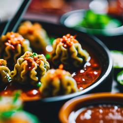 kurkure momos fried 