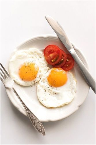 Half Fry Egg 1pcs toast 