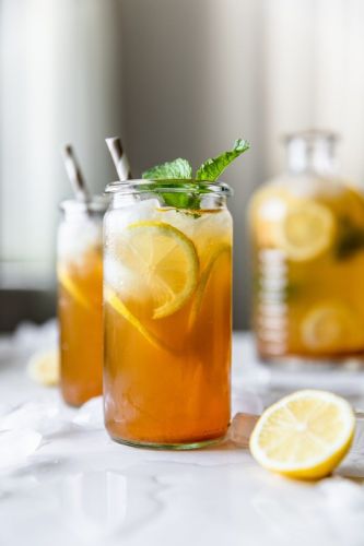 Lemon iced tea