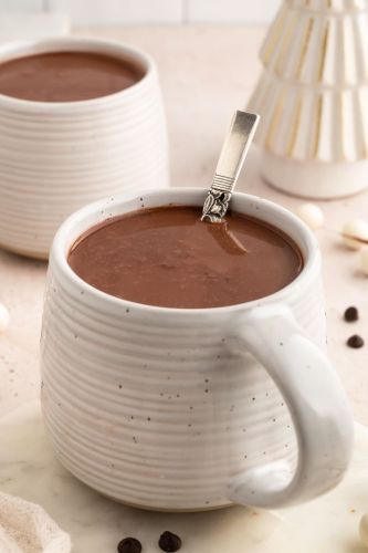 Hot coconut chocolate 