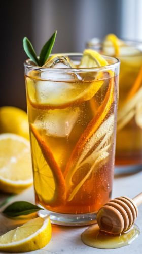 Ginger Lemon Honey Tea