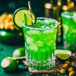 green godes mocktail 