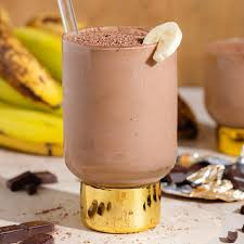 Chocolate cold coffee smoothie 