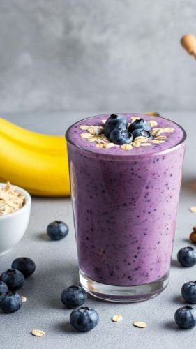 Blueberry smoothie 