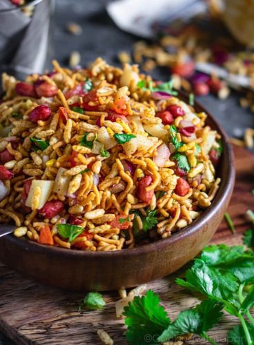 Peri peri bhel chaat