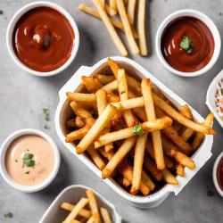 Crazy Fries with Sauce