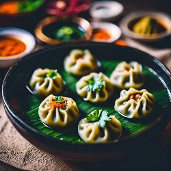veg momos steamed