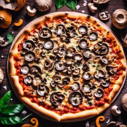 mushroom pizza 