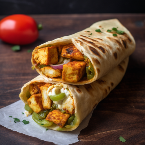 Veg Paneer Shawarma