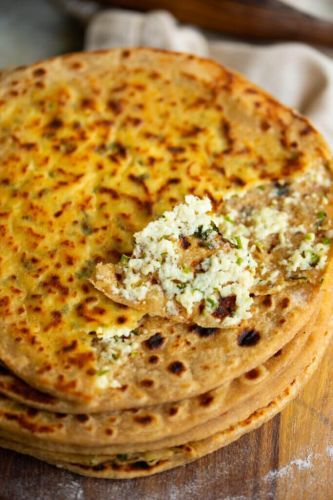 Cheese paratha