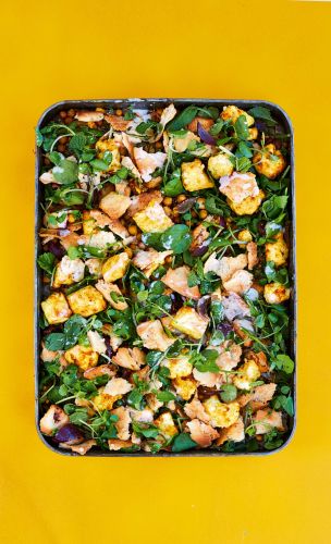 Protein paneer salad