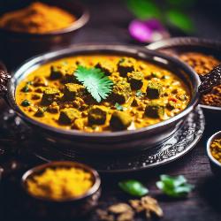 gobhi dhaniya adraki masala