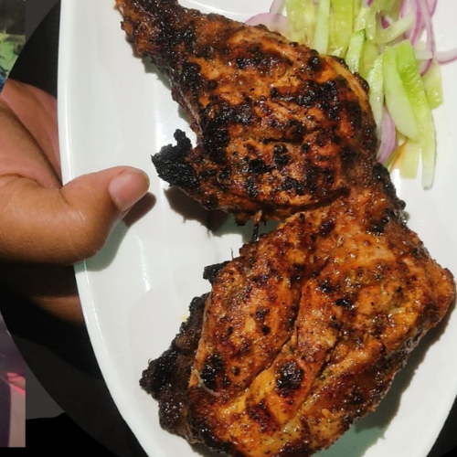 BBQ Chicken Jumbo Leg(Charcoal,smokey)