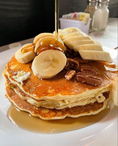 Nutella banana pancake 