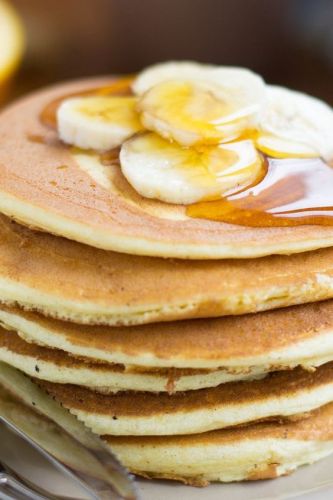 Ragi banana honey pancake