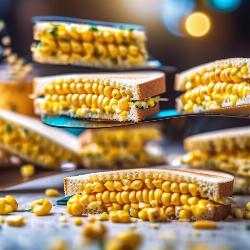 corn cheesy sandwich