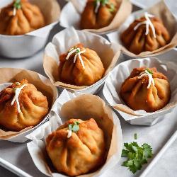 Deep fried momos 8 pcs