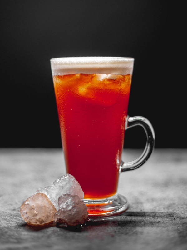 Cranberry Ice Coffee