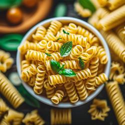 creamy and corn pasta 