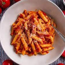 Red sauce pasta 
