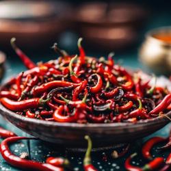 chilli mushroom dry