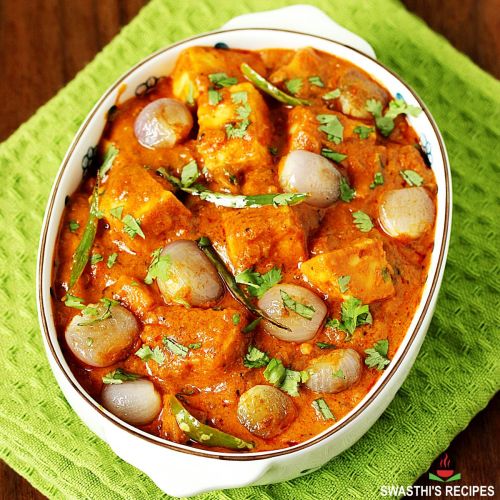 Paneer Do Pyaza (Full 6 Pcs)