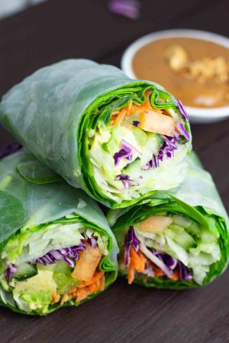 Veg garden fresh roll