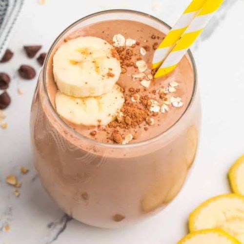 Banana choco shake