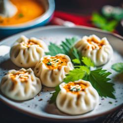 paneer cheesy momos steam 