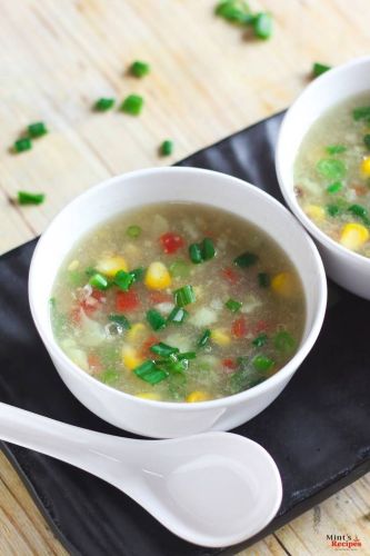 Veg Sweet Corn Soup