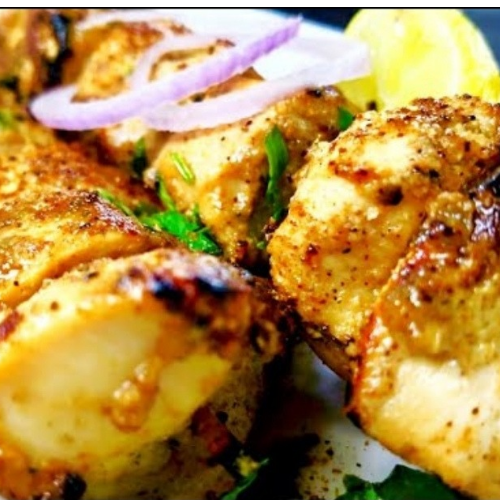 Malai Kebab(Charcoal, smokey)4/8pcs