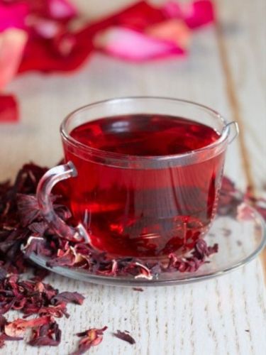 Hibiscus moringa tea