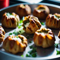 paneer fried momos