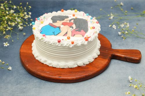 Heart Kiss Cake