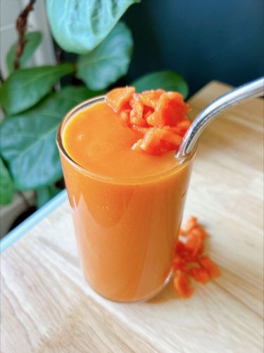 Papaya smoothie 