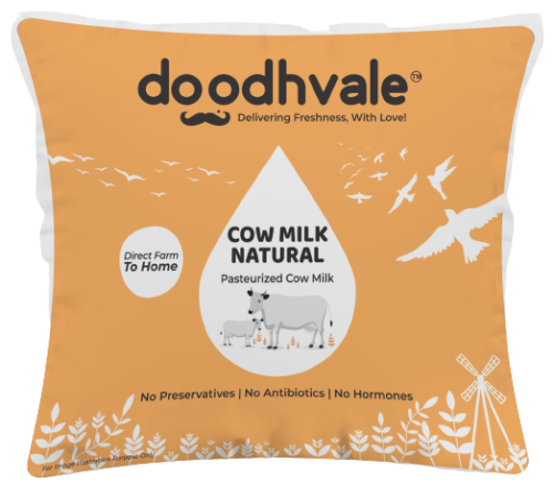 Cow Milk Natural 450ml