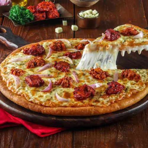 Chicken cheese pizza medium