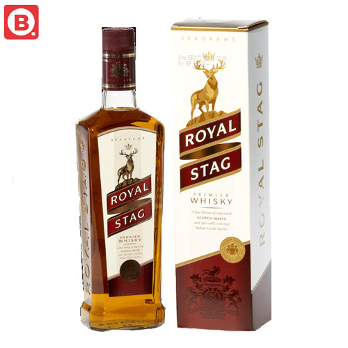 SEAGRAMS ROYAL STAG WHISKY Q 750ml