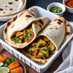 VEG STUFFED NAAN