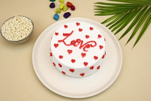 Love Heart Cake