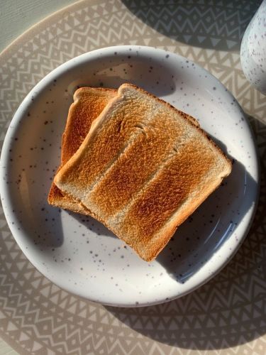 Single jumbo plain toast 
