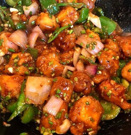 Paneer Chilli Gravy