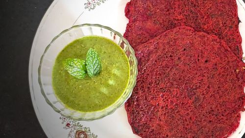 Beatroot chila