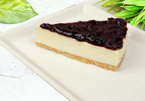 Blueberry cheeseslice