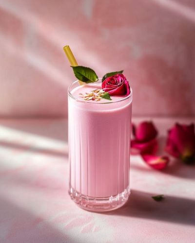 Rose lassi 
