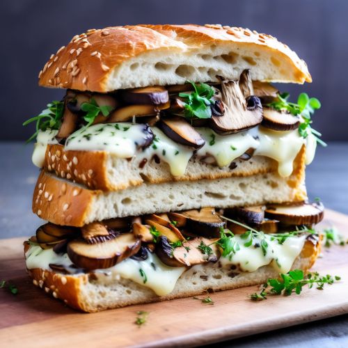 Mushroom sandwich