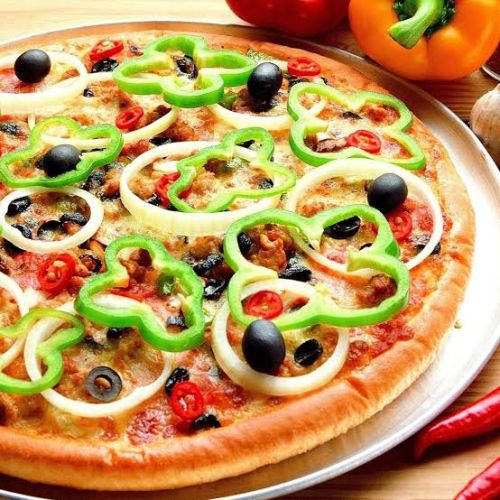 Mix veg pizza small