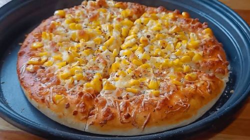 Cheese corn pizza small